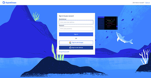 Sign-in-to-your-account-DigitalOcean